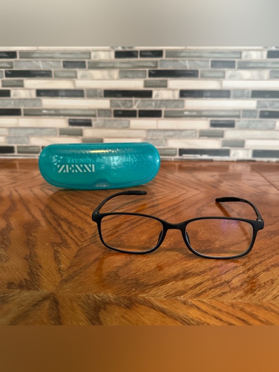Zenni Accessories - NIB Zenni Classic Matte Black Square Reading Glasses +1.75 Strength